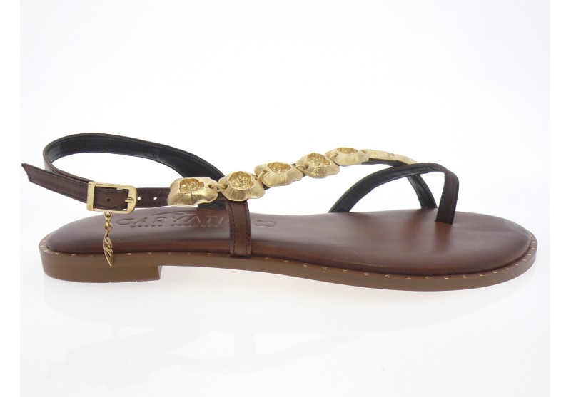 caryatis - Nu pied 621629 - MARRON