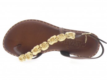 caryatis - Nu pied 621629 - MARRON