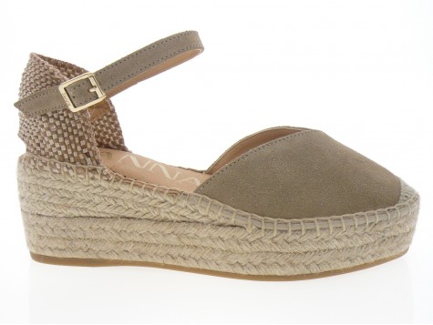 Kanna - Espadrilles 26090 - DAIM BEIGE