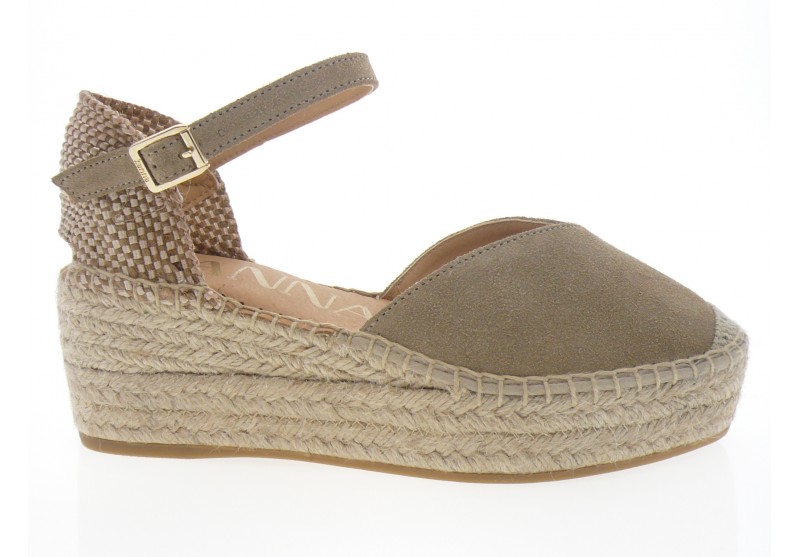 Kanna - Espadrilles 26090 - DAIM BEIGE