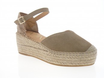 Kanna - Espadrilles 26090 - DAIM BEIGE