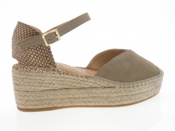 Kanna - Espadrilles 26090 - DAIM BEIGE