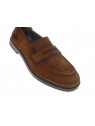 Xsa Alexandra - Mocassin 562 - DAIM COGNAC