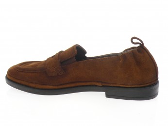 Xsa Alexandra - Mocassin 562 - DAIM COGNAC