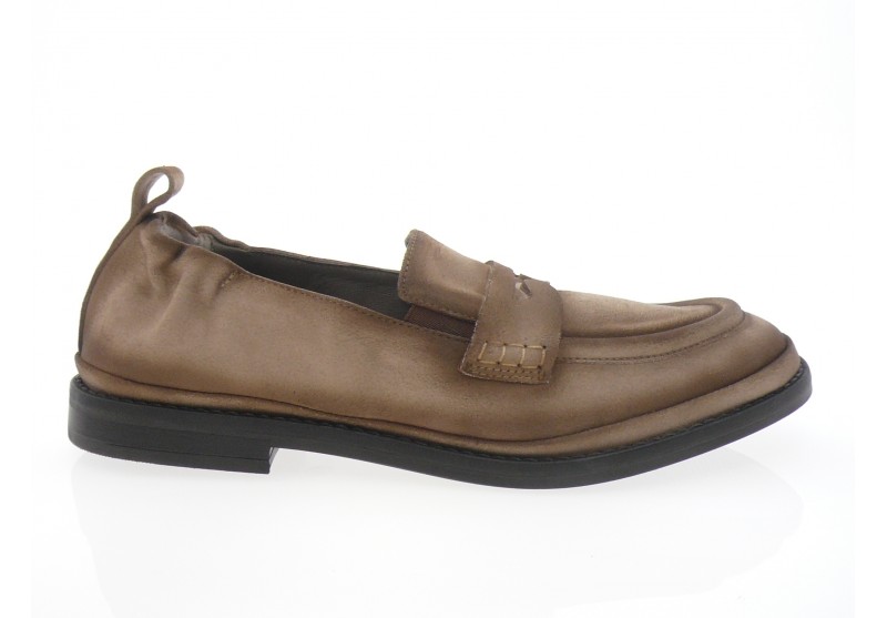 Xsa Alexandra - Mocassin 562 - DAIM TAUPE