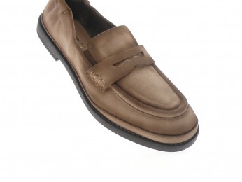 Xsa Alexandra - Mocassin 562 - DAIM TAUPE