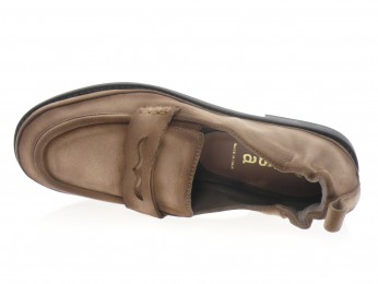 Xsa Alexandra - Mocassin 562 - DAIM TAUPE