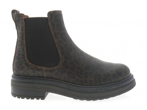 aliwell - Boots LAKI - MARRON LEOPARD