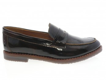 aliwell - Mocassin PARIZ - VERNIS MARRON
