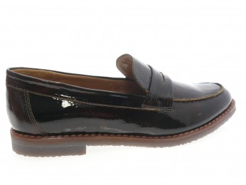 aliwell - Mocassin PARIZ - VERNIS MARRON
