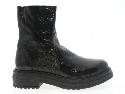 aliwell - Boots FLYNT - VERNIS MARRON