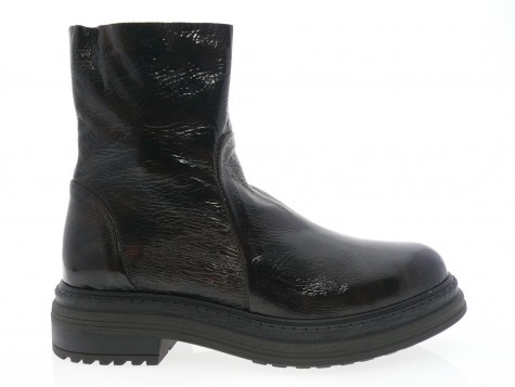 aliwell - Boots FLYNT - VERNIS MARRON
