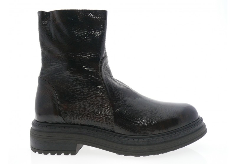 aliwell - Boots FLYNT - VERNIS MARRON