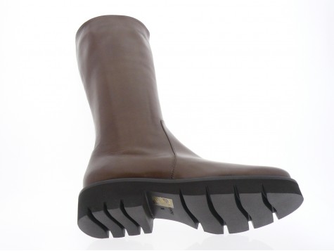 lorenzo masiero - Bottes Femme W2151039 - MARRON CLAIR