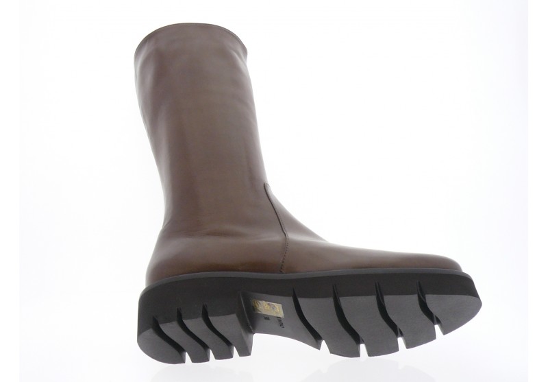 lorenzo masiero - Bottes Femme W2151039 - MARRON CLAIR