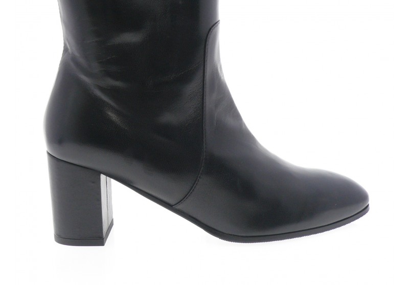 lorenzo masiero - Bottes Femme W26532 - NOIR
