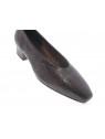 Reqins - Ballerine FAVORITE - PYTHON MARRON CLAIR