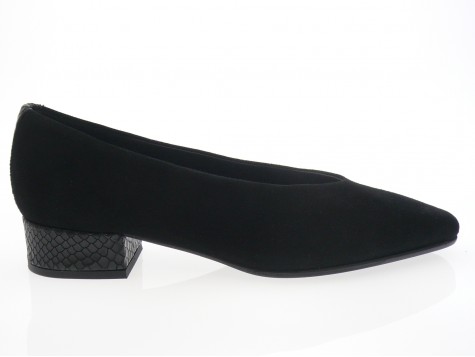 Reqins - Ballerine FAVORITE - DAIM NOIR