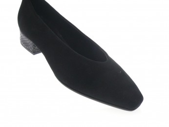 Reqins - Ballerine FAVORITE - DAIM NOIR