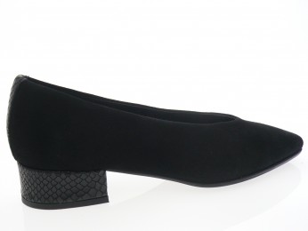 Reqins - Ballerine FAVORITE - DAIM NOIR