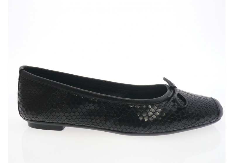Reqins - Ballerine HARMONY - PYTHON NOIR