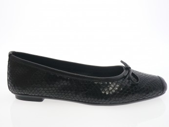 Reqins - Ballerine HARMONY - PYTHON NOIR