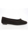 Reqins - Ballerine HARMONY - MARRON LEOPARD