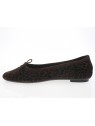 Reqins - Ballerine HARMONY - MARRON LEOPARD