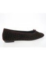 Reqins - Ballerine HARMONY - MARRON LEOPARD