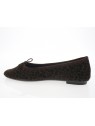 Reqins - Ballerine HARMONY - MARRON LEOPARD