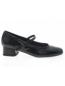 Reqins - Femme KELLY - CROCO NOIR