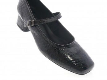 Reqins - Femme KELLY - CROCO NOIR