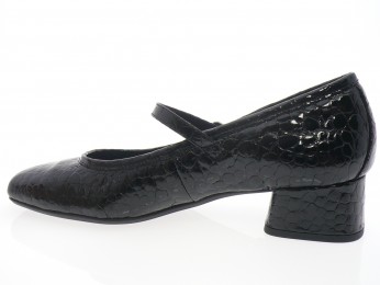 Reqins - Femme KELLY - CROCO NOIR