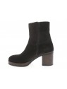 aliwell - Boots ORVANE - DAIM MARRON FONCÉ