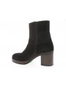 aliwell - Boots ORVANE - DAIM MARRON FONCÉ