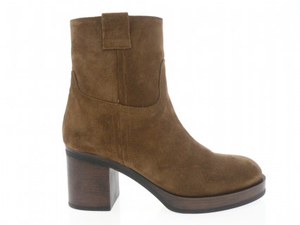 aliwell - Boots ORVANE - DAIM MARRON CLAIR