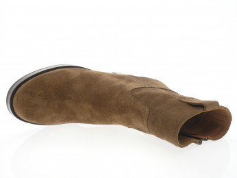 aliwell - Boots ORVANE - DAIM MARRON CLAIR
