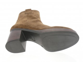 aliwell - Boots ORVANE - DAIM MARRON CLAIR