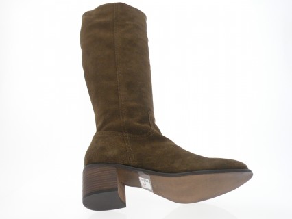 aliwell - Boots SYGMA - DAIM MARRON CLAIR