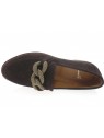 aliwell - Mocassin MARCIA - DAIM MARRON