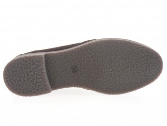 aliwell - Mocassin MARCIA - DAIM MARRON