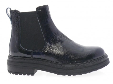 aliwell - Boots LAKI - VERNIS BLEU