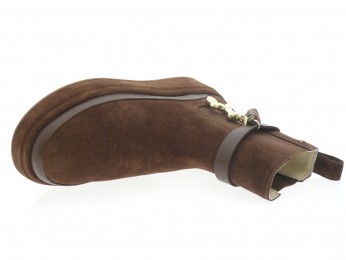 gio+ - Boots ROSITA - DAIM MARRON CLAIR