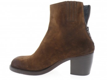 ducanero - Boots 4148 - DAIM MARRON