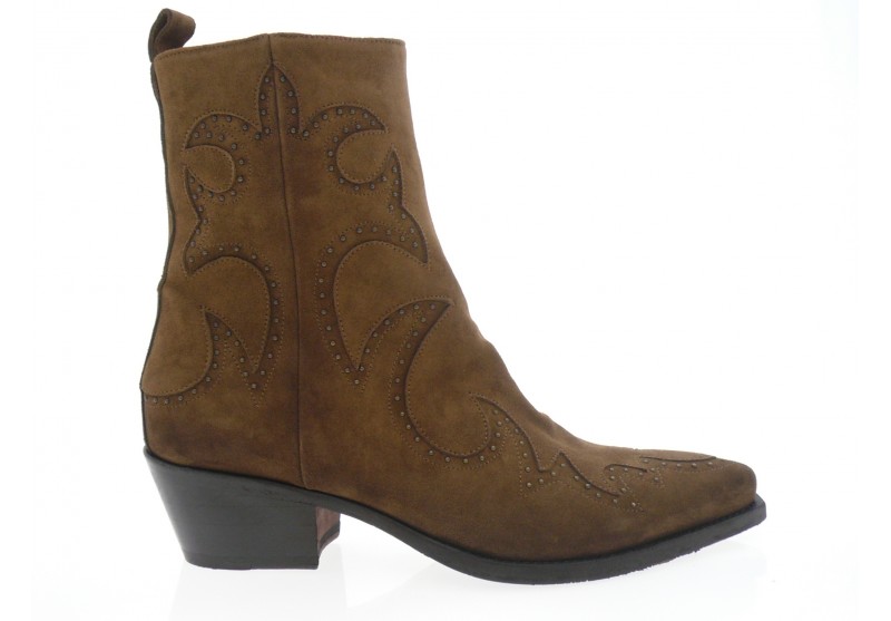 jo ghost - Boots 5668 - DAIM MARRON