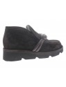 lorena paggi - Boots 62250 - DAIM MARRON FONCÉ