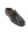 la bottega di lisa - Mocassin 5551/BS - DAIM MARRON FONCÉ