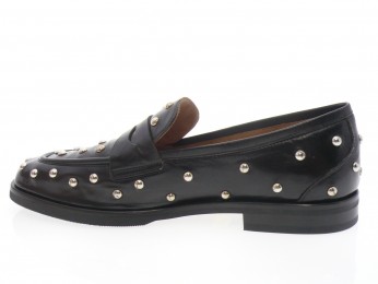 la bottega di lisa - Mocassin 5551/BS - DAIM MARRON FONCÉ