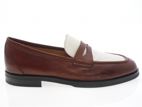 la bottega di lisa - Mocassin 5551 - BEIGE BLANC