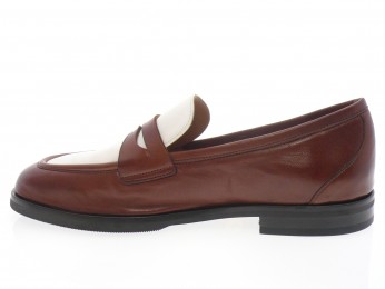 la bottega di lisa - Mocassin 5551 - BEIGE BLANC